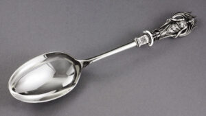Silver Spoon - Garrard_Goddess Nike Silver Spoon - Garrard