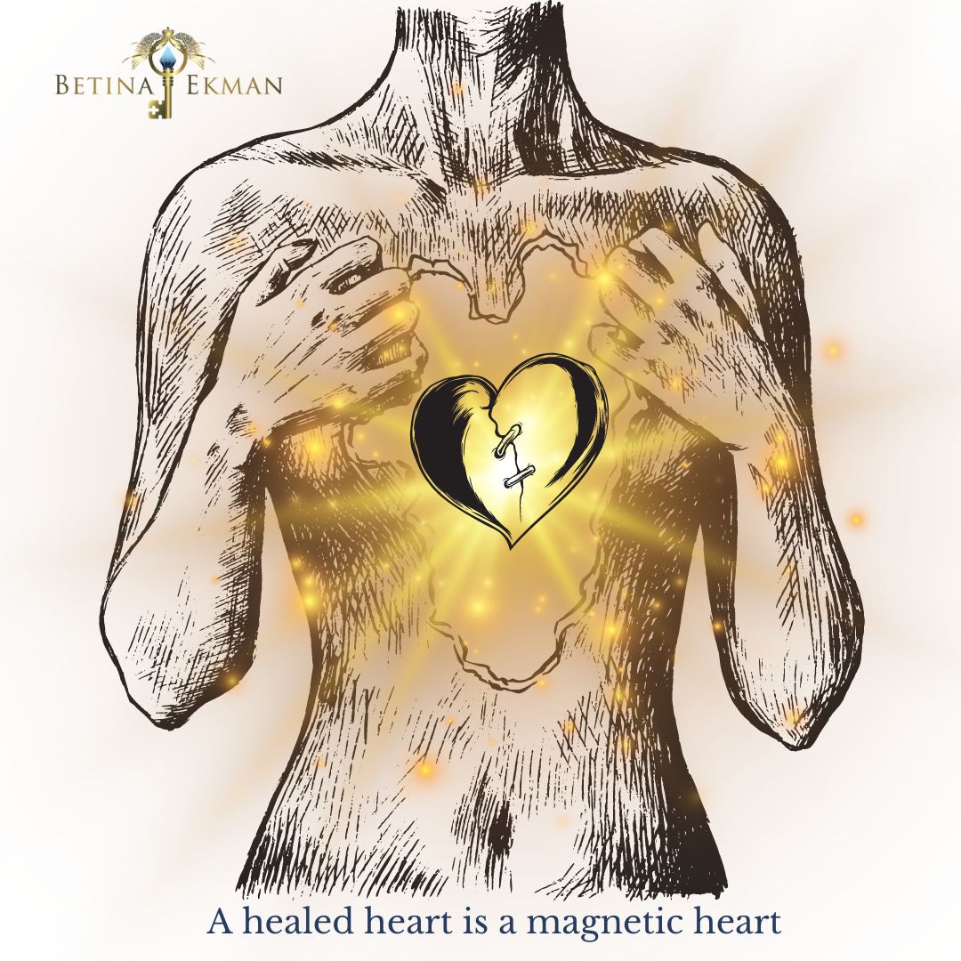 A healed heart is a magnetic heart